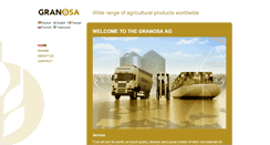 Desktop Screenshot of granosa.ch